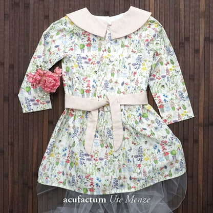 Baumwollstoff „Blumenkinder“ – Kerstin Heß | acufactum