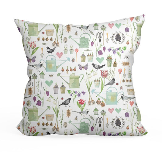 Baumwollstoff „Gartenpoesie“ – Kerstin Heß | acufactum