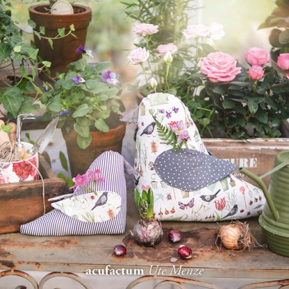 Baumwollstoff „Gartenpoesie“ – Kerstin Heß | acufactum