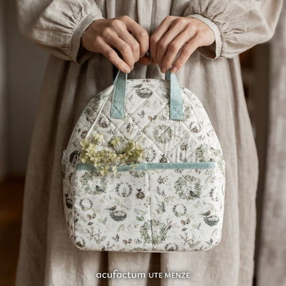 Baumwollstoff „Frühlingskränze“ – Kerstin Heß | acufactum