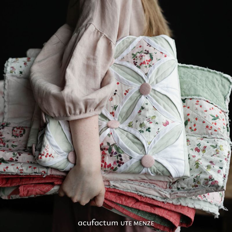 Fruchtige Quilts Buch von acufactum mit Nähideen, Patchwork und Stickerei Inspiration