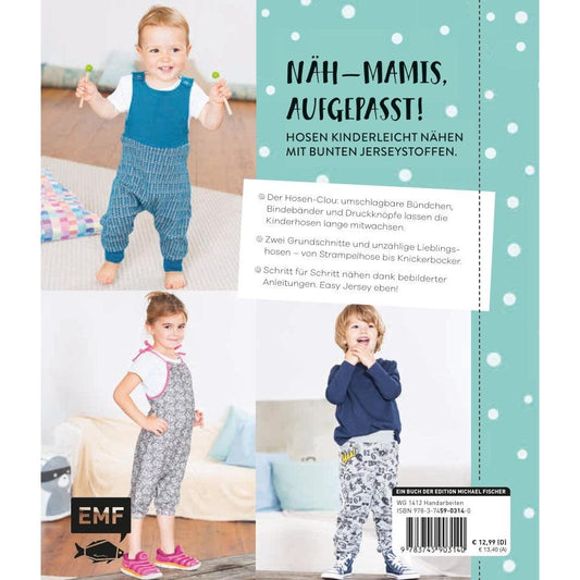 Mitwachshosen nähen für Babys und Kids -EMF