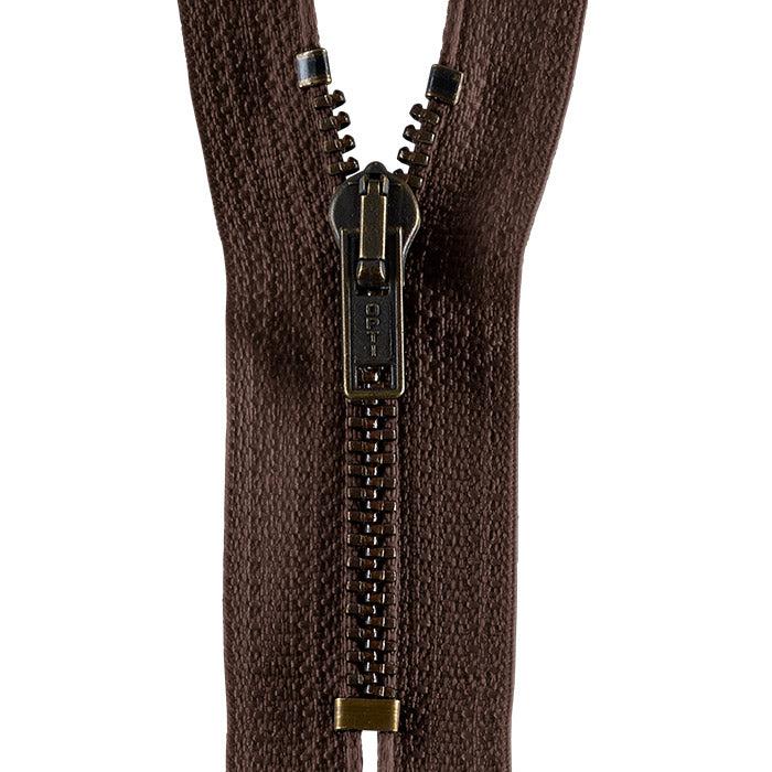 Hosenreißverschluss M40 Werra Antik Gold 16cm