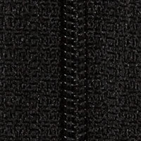 Endlosreißverschluss 4mm Zähne mit aufgezogenen Schiebern