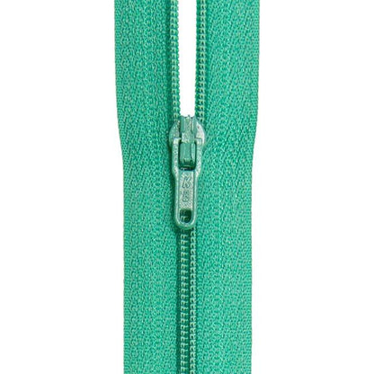 Endlosreißverschluss 4mm Zähne mit aufgezogenen Schiebern