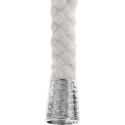 Kordelenden konisch silber 8mm