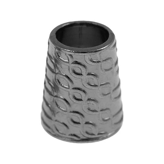 Kordelenden konisch gunmetal 8m