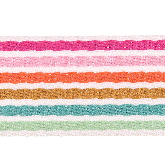 Gurtband bunt gestreift 38mm
