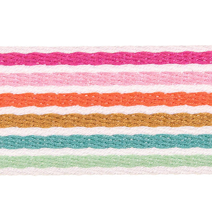 Gurtband bunt gestreift 38mm