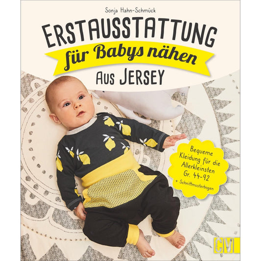 Erstausstattung für Babys nähen aus Jersey