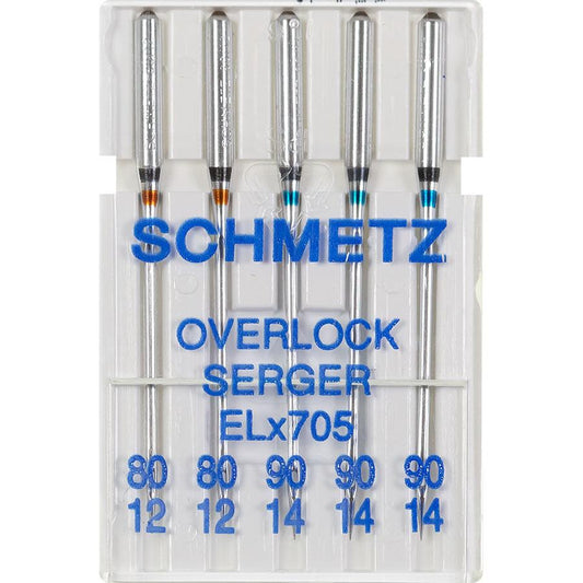 Maschinennadeln ELX705 St.80 Overlock Stärke 80 - 90