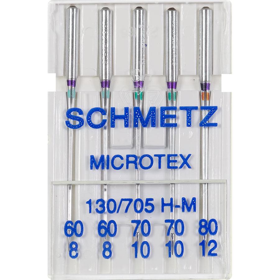 Nähmaschinennadeln 130/705 Microtex 60-80
