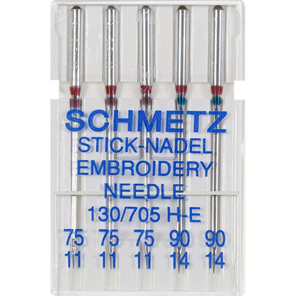 Sticknadeln Embrodery130/705HE Stärke 75-90