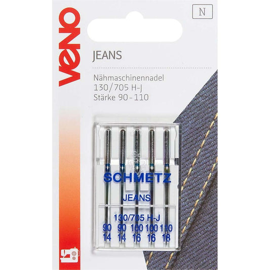 Nähmaschinennadeln 130/705 Jeans 90-110
