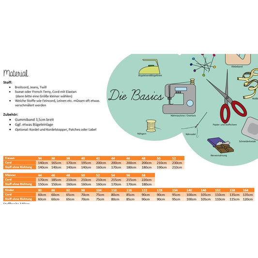 Klüngelbüx für Damen Gr.34-52