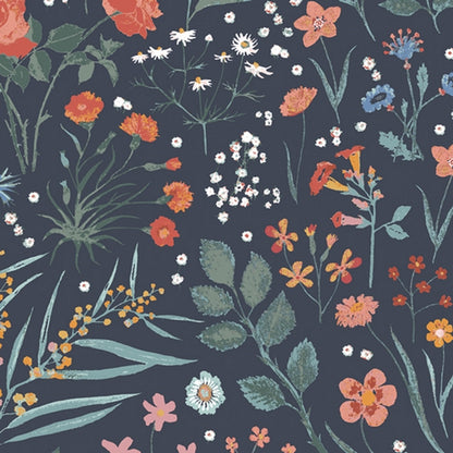 Feiner Blumenflanell aus dem Hause "Art Galerie Fabrics", bekannt für feinste Qualitäten 