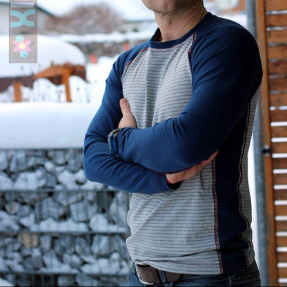 „Monsieur Sportif“-Das raffinierte Herren-Shirt mit Seitenstreifen