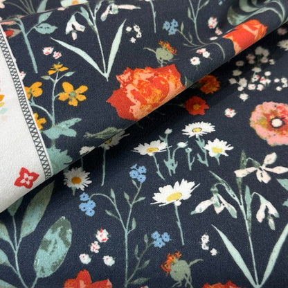 Feiner Blumenflanell aus dem Hause "Art Galerie Fabrics", bekannt für feinste Qualitäten 