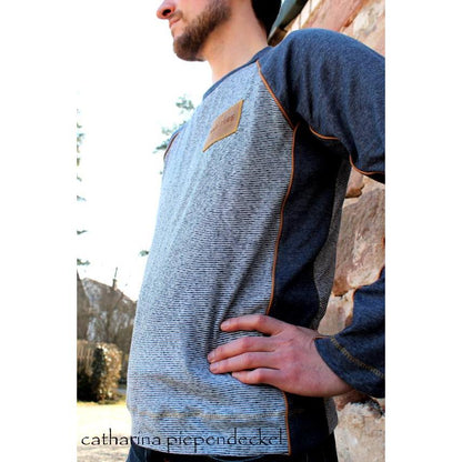 „Monsieur Sportif“-Das raffinierte Herren-Shirt mit Seitenstreifen