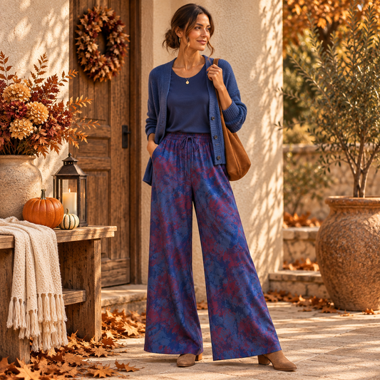 Viscose Twill "Eden Storm" – leicht, elegant  und wunderbar fließend