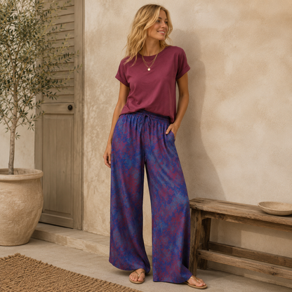 Viscose Twill "Eden Storm" – leicht, elegant  und wunderbar fließend