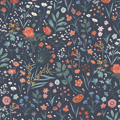 Feiner Blumenflanell aus dem Hause "Art Galerie Fabrics", bekannt für feinste Qualitäten 