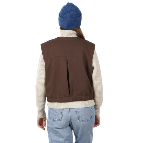 FRAU BORA Weste | Papierschnitt