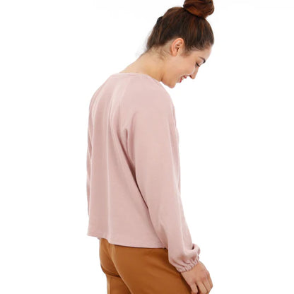 FRAU CAJA • Raglanpullover mit Blousonärmeln  / Papierschnitt