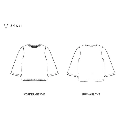 FRAU KEREN Shirt | Papierschnitt