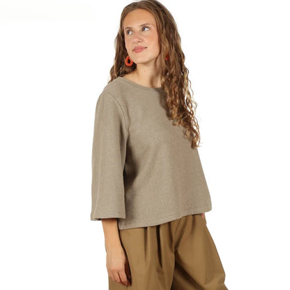 FRAU KEREN Shirt | Papierschnitt
