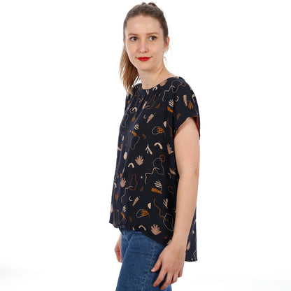 FRAU LIAH • Sommerbluse  / Papierschnitt