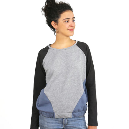 FRAU LILLE • Raglansweater  / Papierschnitt
