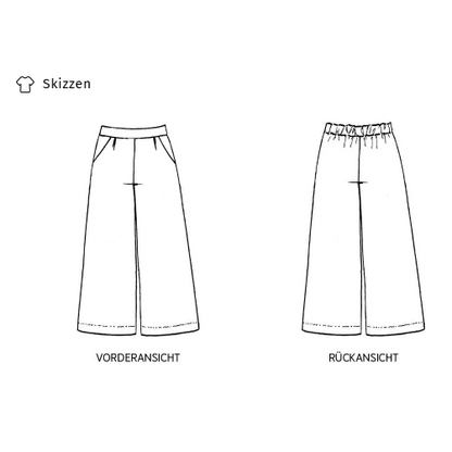 FRAU MELLI Hose | Papierschnitt