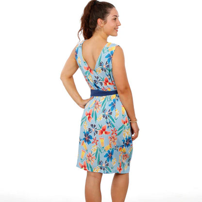 FRAU SELMA • Kleid Rückendekolletée / Papierschnitt