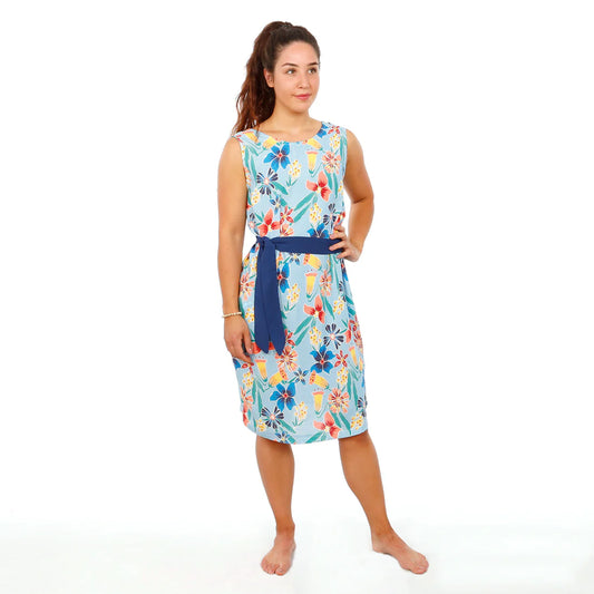 FRAU SELMA • Kleid Rückendekolletée / Papierschnitt