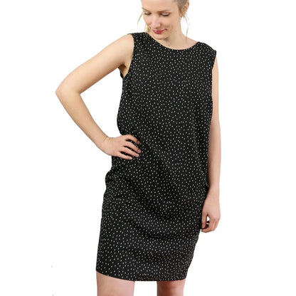 FRAU SELMA • Kleid Rückendekolletée / Papierschnitt