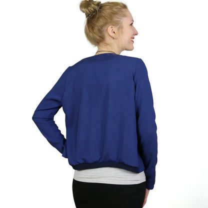 FRAU TOMMA • Jacke Stilmix / Papierschnitt