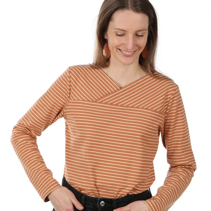 FRAU YOLA Shirt | Papierschnitt