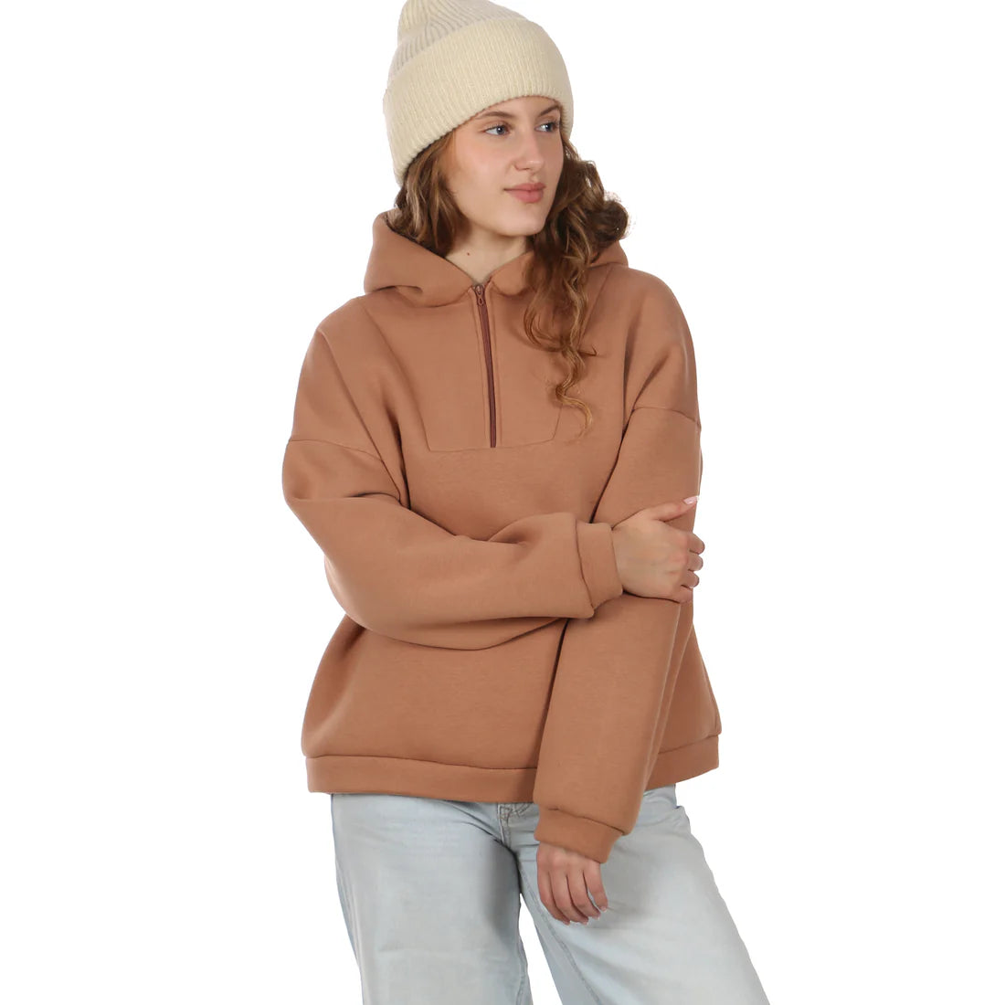 FRAU YUTTA oversized Hoodie | Papierschnitt
