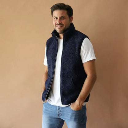 Papierschnitt Herren  Weste HERR RONI