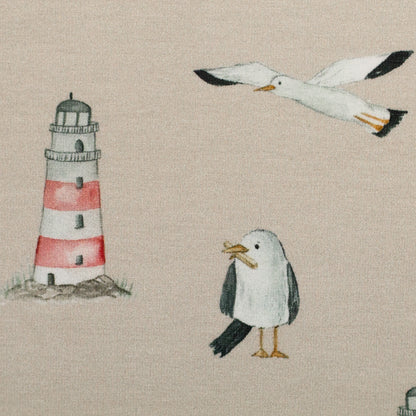 Jersey Beach  "Leuchtturm Möwe" - by Christiane Zielinski