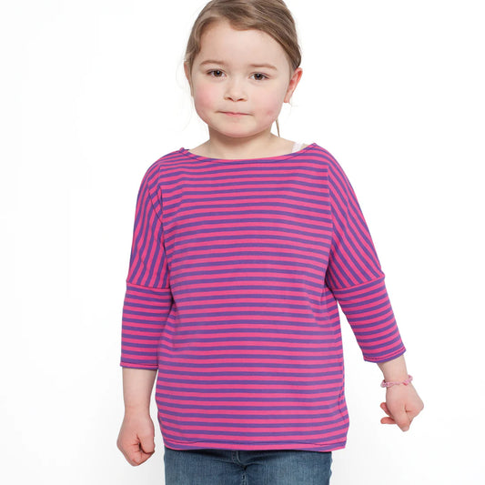 KARLA • Sommershirt 3/4 Ärmel / Papierschnitt