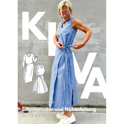 Papierschnittmuster Kleid Kiva von Pruella