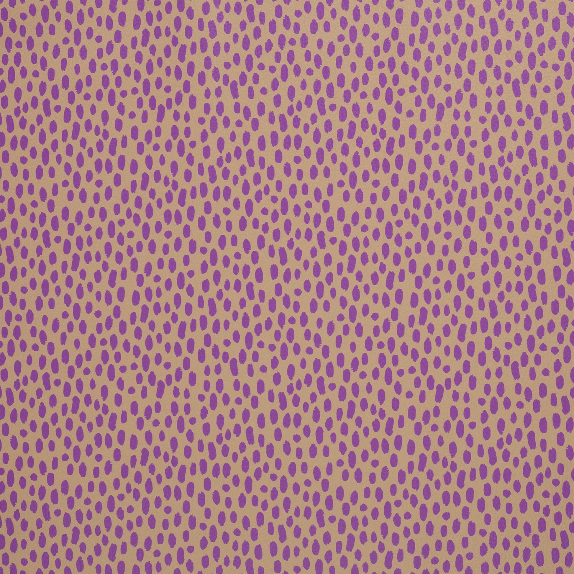 Kunstleder „Brush & Wild Dots“ by Cherry Picking mit modernem handgemaltem Tupfendesign in verschiedenen Farbvarianten – perfekt für Taschen, Accessoires und Wohnprojekte.