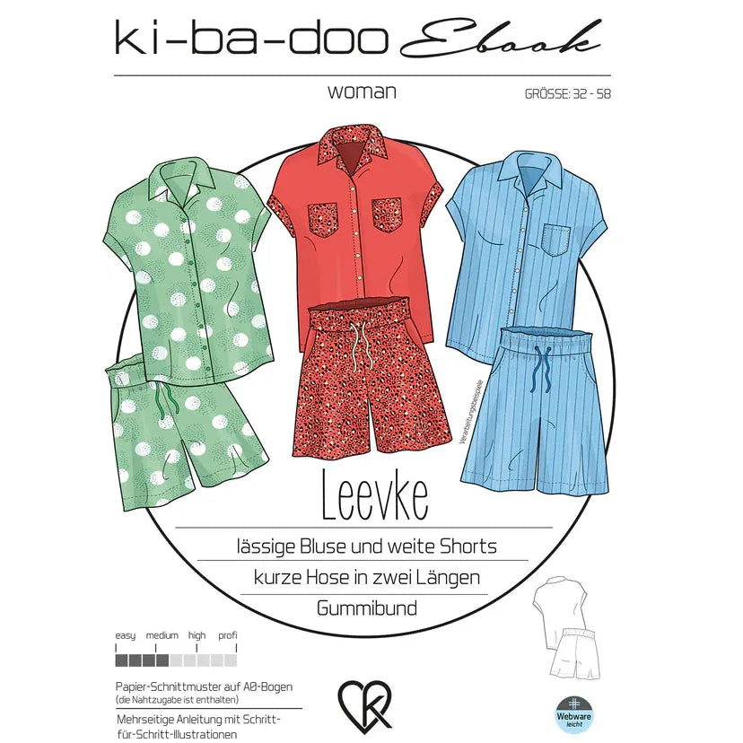 Papierschnitt Set Leevke | Größe 32-58