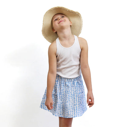 LENI • Minirock mit Taschen / Papierschnitt