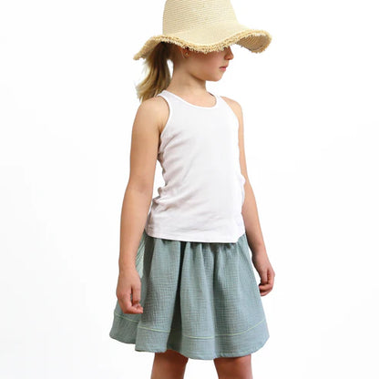 LENI • Minirock mit Taschen / Papierschnitt