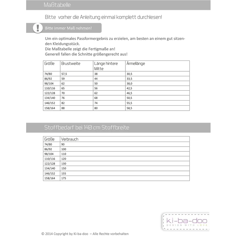 Papierschnitt Hoodie Lou |  Größe 74/80- 158/164