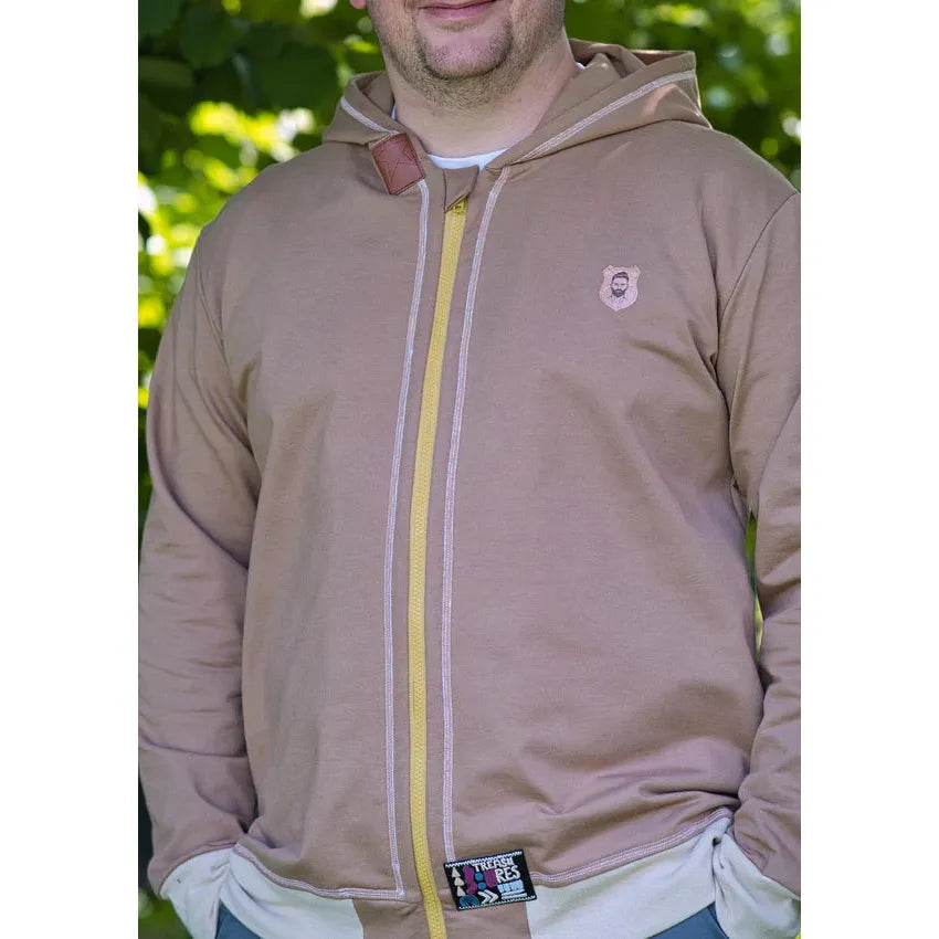 Papierschnitt Mix&Match Sweatjacke Herren | Größe XS-XXXXL