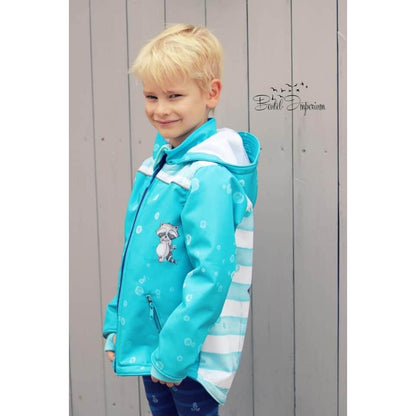 Softshelljacke Kinder - Schnittmuster Gr. 74-176 - Pepe - Papierschnittmuster